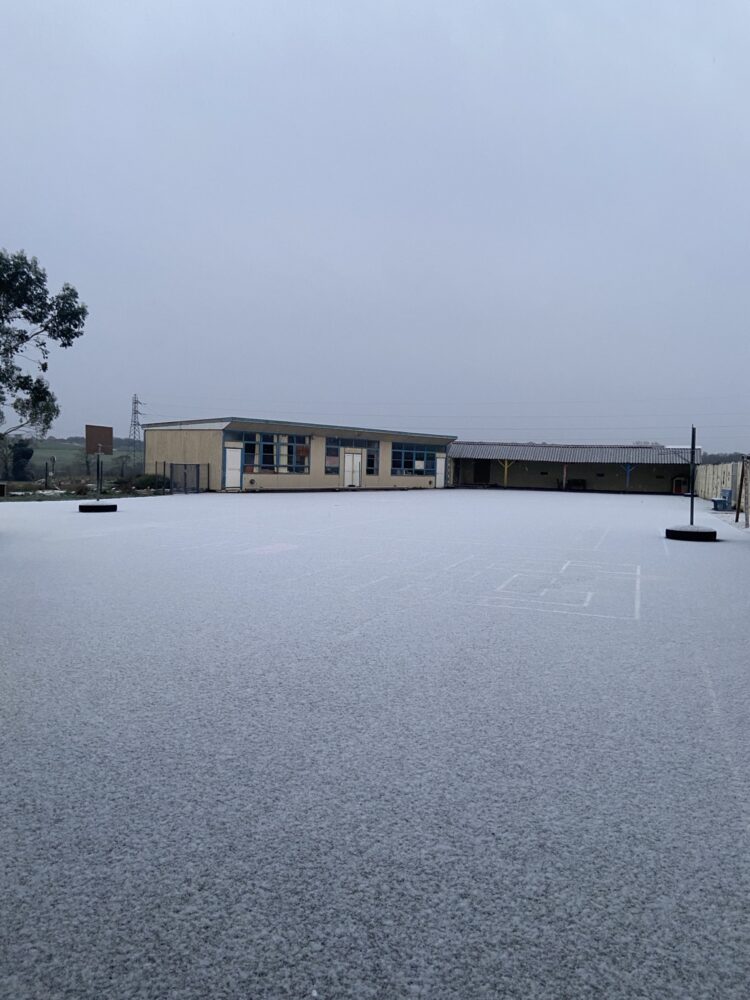 Journée d’hiver à l’école