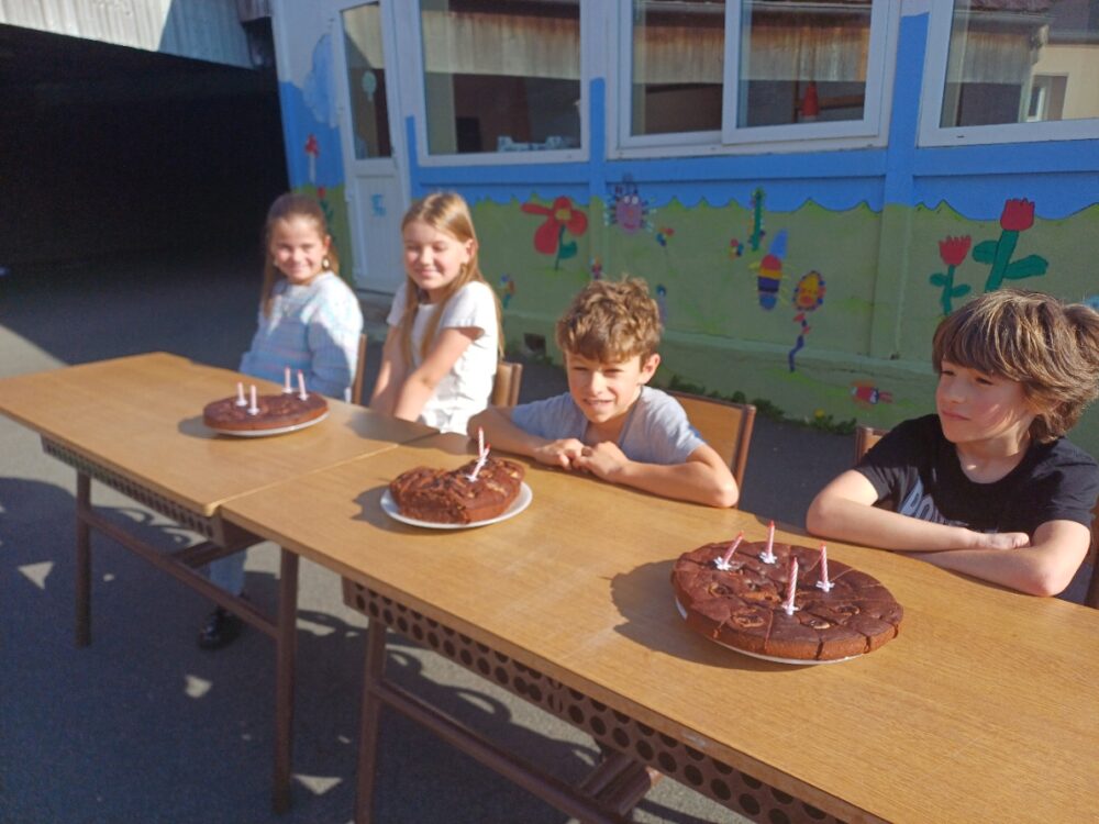 Les anniversaires d’octobre en CE2-CM